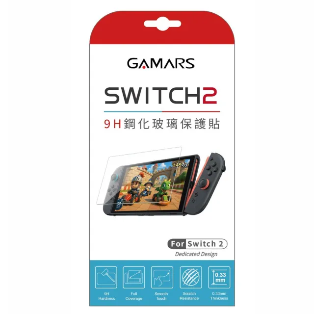 【Nintendo 任天堂】Switch 2 主機+《NS2星際火狐》+《9H鋼化貼》