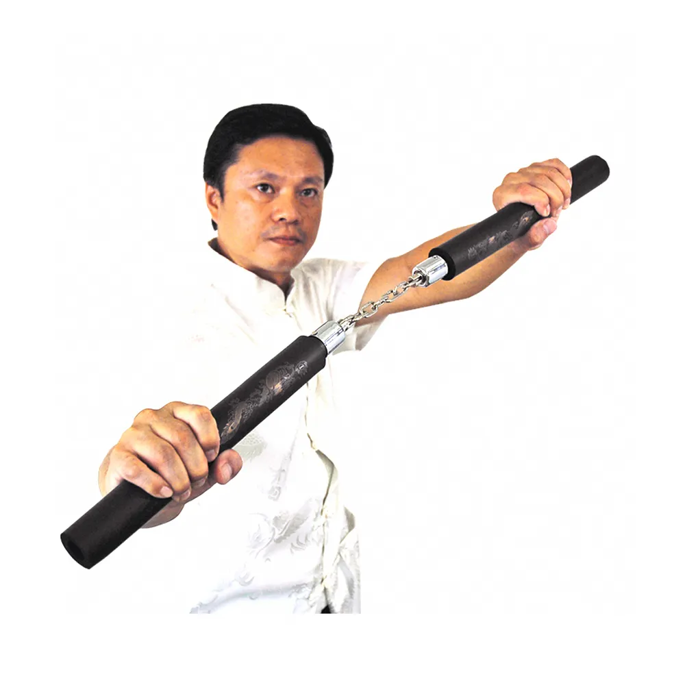 【輝武】武術用品-台灣製造高密度泡棉雙節棍(防身習武首選-2入)