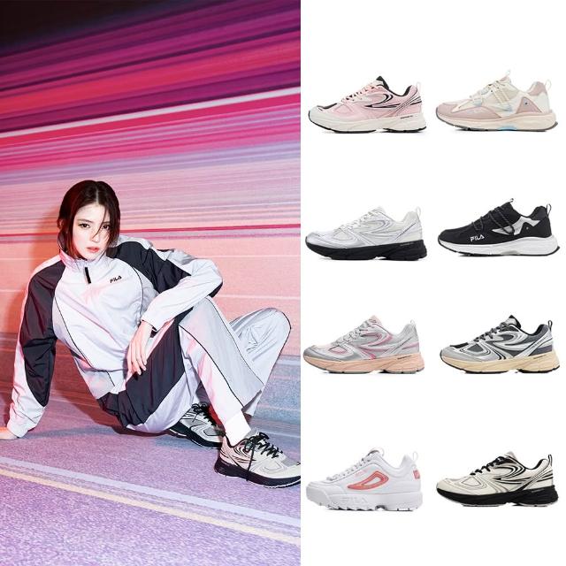 【FILA】#韓韶禧代言款 男鞋 女鞋  中性慢跑鞋 運動鞋-任選(4-J040Z)