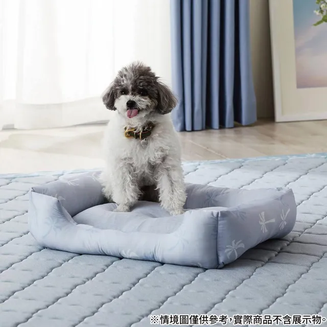 【NITORI 宜得利家居】(DECO HOME商品)接觸涼感 寵物床 方 M N COOL PALM NR04(DH)