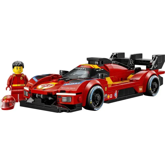【LEGO 樂高】極速賽車系列 77261 Ferrari 499P(法拉利 賽車模型 禮物 玩具)