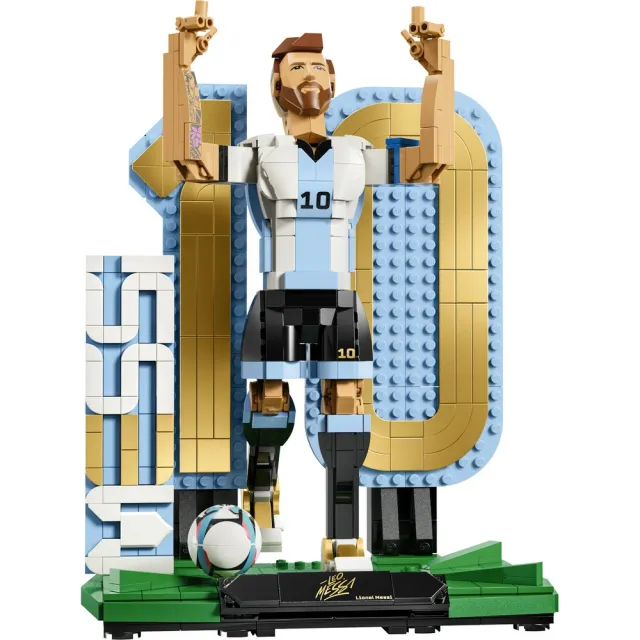 【LEGO 樂高】Editions 43015 Lionel Messi－足壇傳奇(梅西 世足 2026世界盃 禮物 玩具)