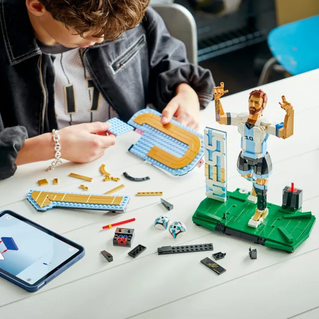 【LEGO 樂高】Editions 43015 Lionel Messi－足壇傳奇(梅西 世足 2026世界盃 禮物 玩具)