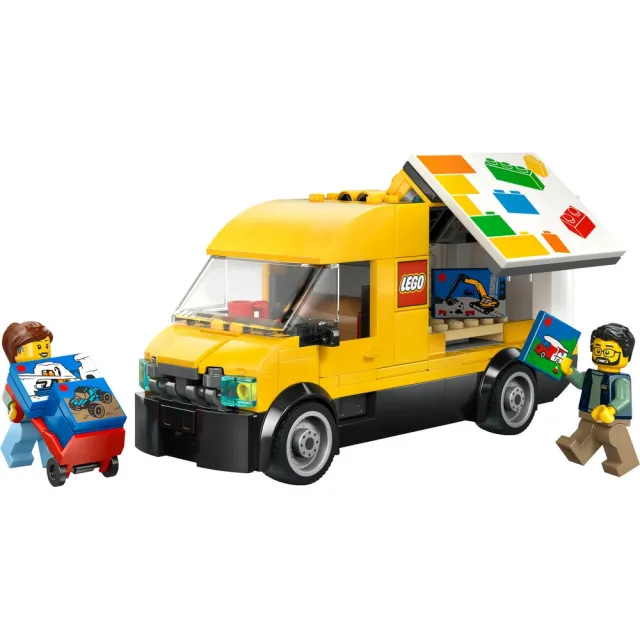 【LEGO 樂高】城市系列 60500 樂高貨車(玩具車 創意力遊戲 積木 兒童玩具)