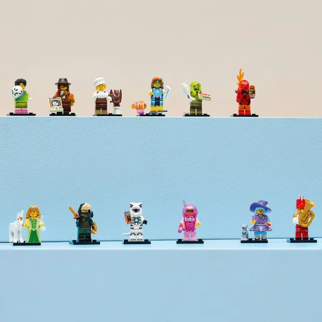 【LEGO 樂高】Minifigures 71052 第 29 代(隨機驚喜盒 角色人偶 禮物 玩具)