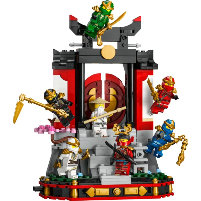 【LEGO 樂高】旋風忍者系列 71866 忍者角色擺飾 15 週年紀念版(創意玩具 忍者遊戲 積木 玩具)