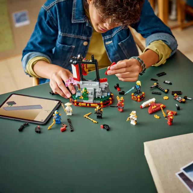【LEGO 樂高】旋風忍者系列 71866 忍者角色擺飾 15 週年紀念版(創意玩具 忍者遊戲 積木 玩具)