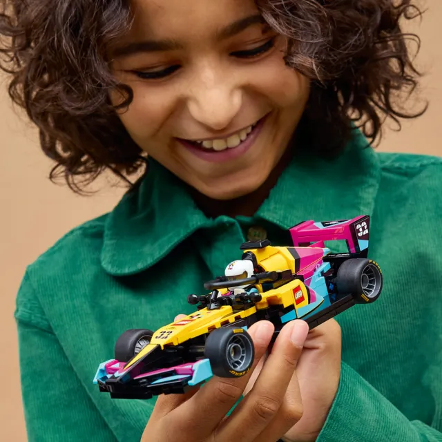 【LEGO 樂高】極速賽車系列 77258 F1 ACADEMY LEGO 賽車(Formula 1 模型車 玩具 積木)