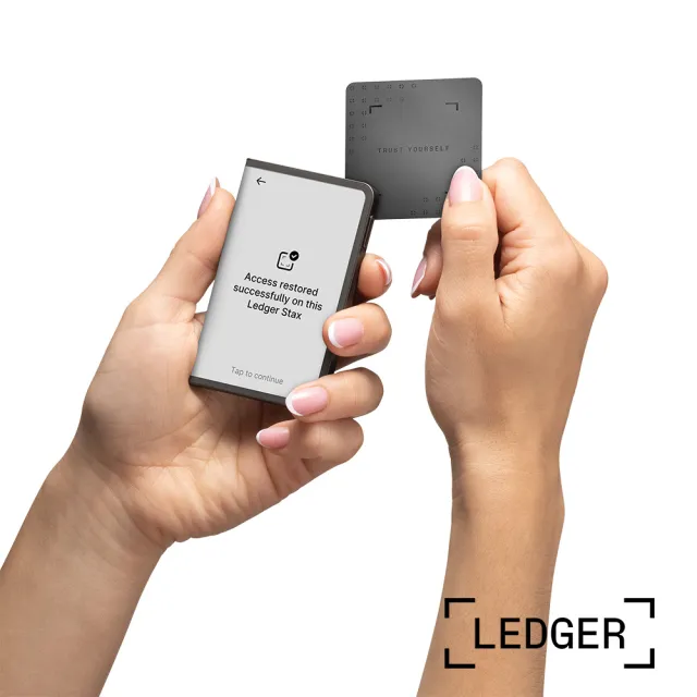 【LEDGER】Stax /含恢復金鑰 加密貨幣硬體錢包(冷錢包)