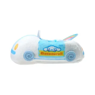 【小禮堂】Sanrio 三麗鷗 大耳狗 迷你絨毛玩偶車 小小賽車手