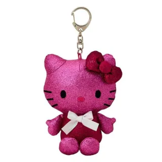 【小禮堂】雙11 《盲盒拆賣》Sanrio 三麗鷗 玩偶吊飾鑰匙圈 黃盒 金屬光澤系列