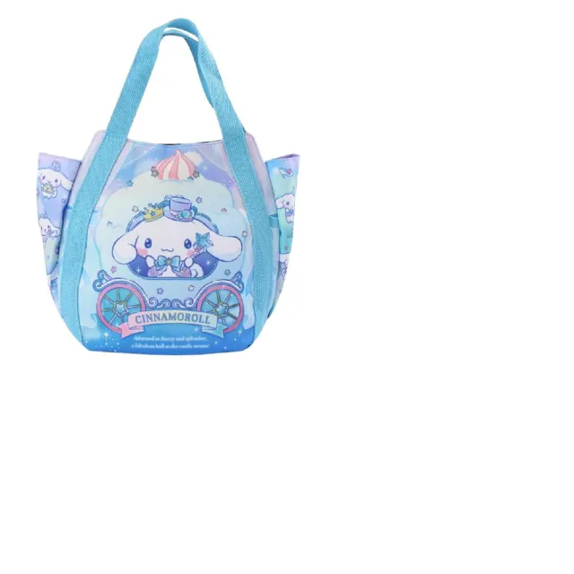 【小禮堂】雙11 Sanrio 三麗鷗 手提午餐袋 小 Kitty 花小兔 美樂蒂 大耳狗