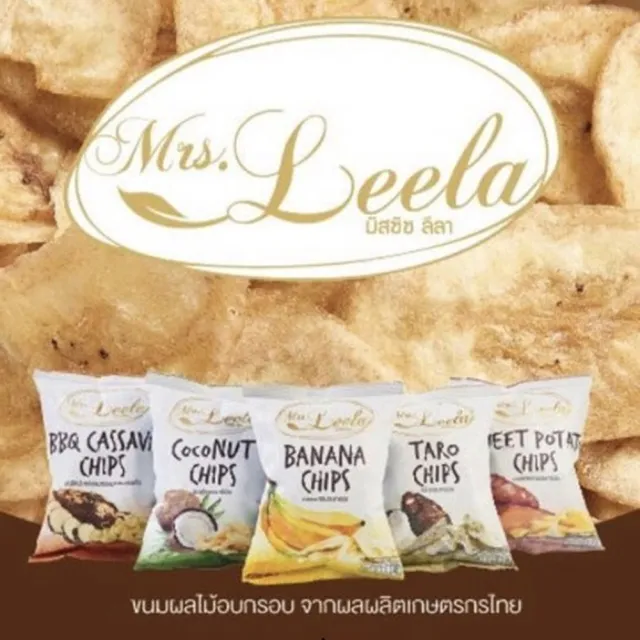 MRS. LEELA  曼谷香蕉脆片(36g/包)