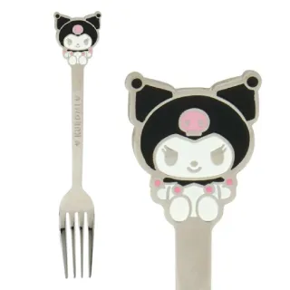 【小禮堂】Sanrio 三麗鷗 不鏽鋼造型叉子 角色款 Kitty 美樂蒂 布丁狗 酷洛米
