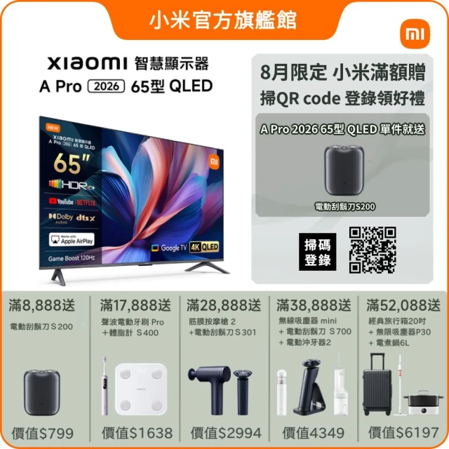 65吋電視
