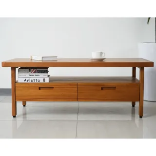 【Mahogany 瑪荷尼家具】免組裝 120X60X45   誠品晴嵐大茶几MYR-C    全原木桃花心木   大茶几  M1-FS49-4