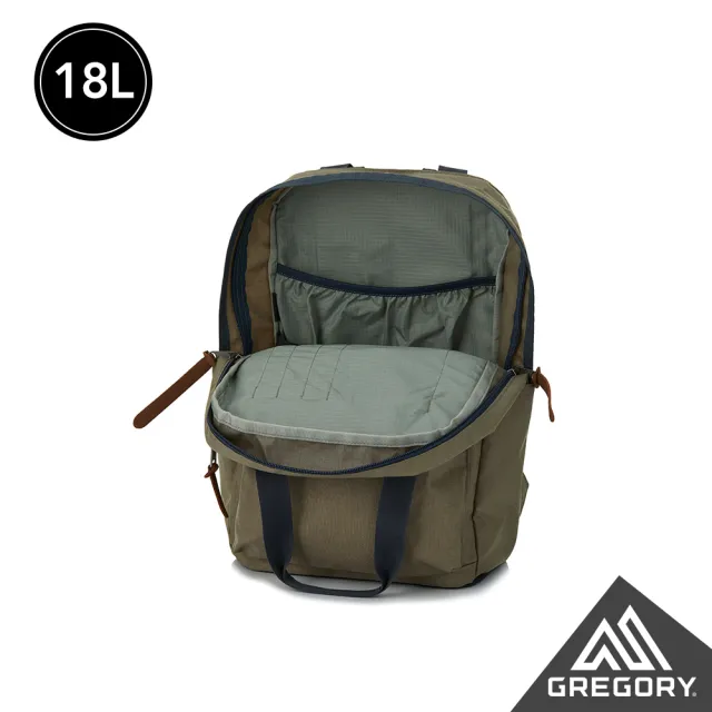 【Gregory】18L EASY PEASY DAY 後背包 多色可選(筆電夾層 抗撕裂 多收納空間)