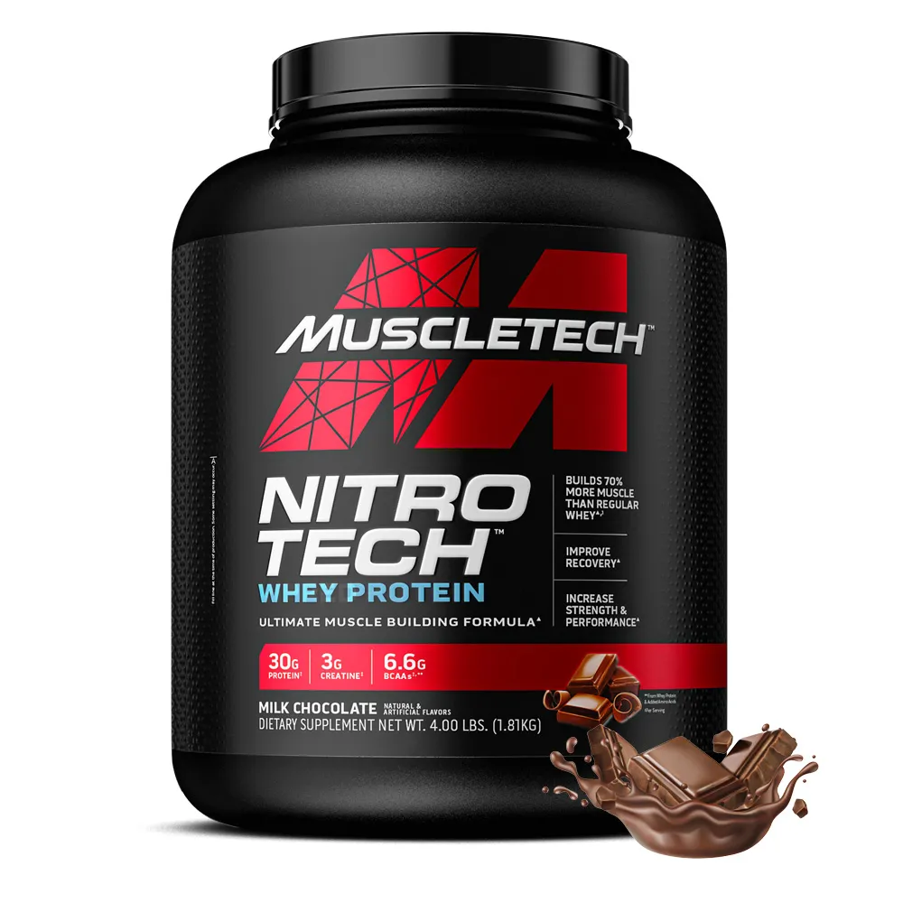 【Muscletech 肌肉科技】乳清蛋白4磅(多口味可選)