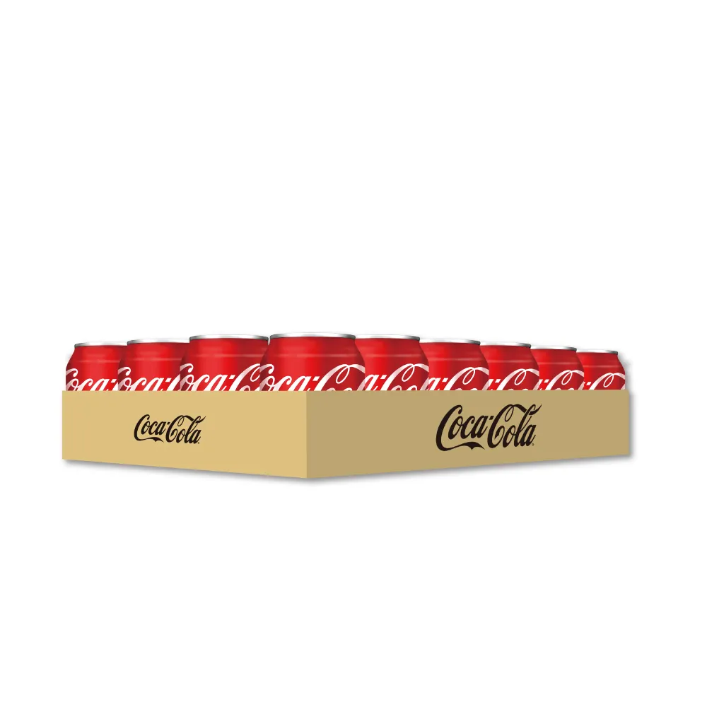 【Coca-Cola 可口可樂】易開罐250ml x3箱(共72入;24入/箱)  (TQF微笑標章)
