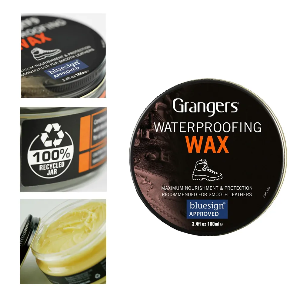 【英國 Grangers】鞋類全皮面防水蠟100ml(鞋蠟/防水/英國製)