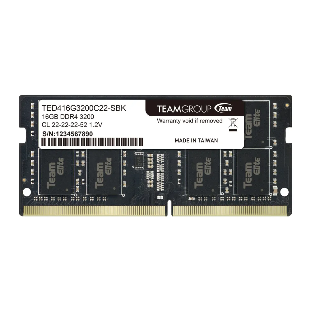 【Team 十銓】ELITE DDR4 3200 16GB CL22 筆記型記憶體