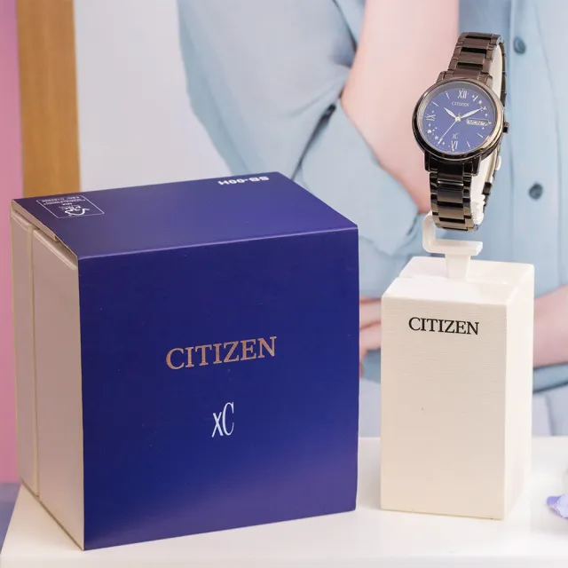 【CITIZEN 星辰】XC Hebe田馥甄聯名款 限量 甄星閃耀光動能女錶 手錶 錶 生日禮 送禮(EW2428-59L)