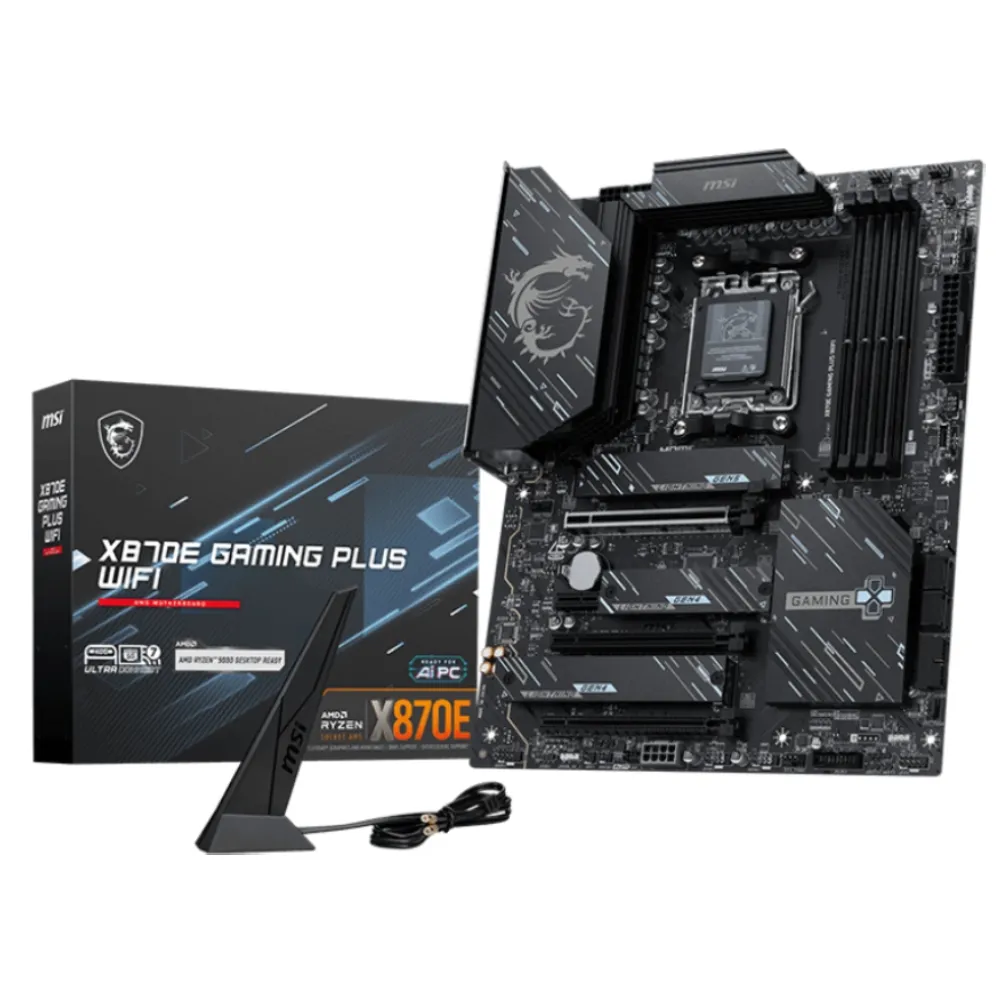 【MSI 微星】X870E GAMING PLUS WIFI AMD主機板