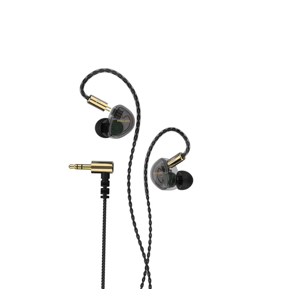 【Philips 飛利浦】專業級IEM監聽入耳式有線耳機-TAE7009BK