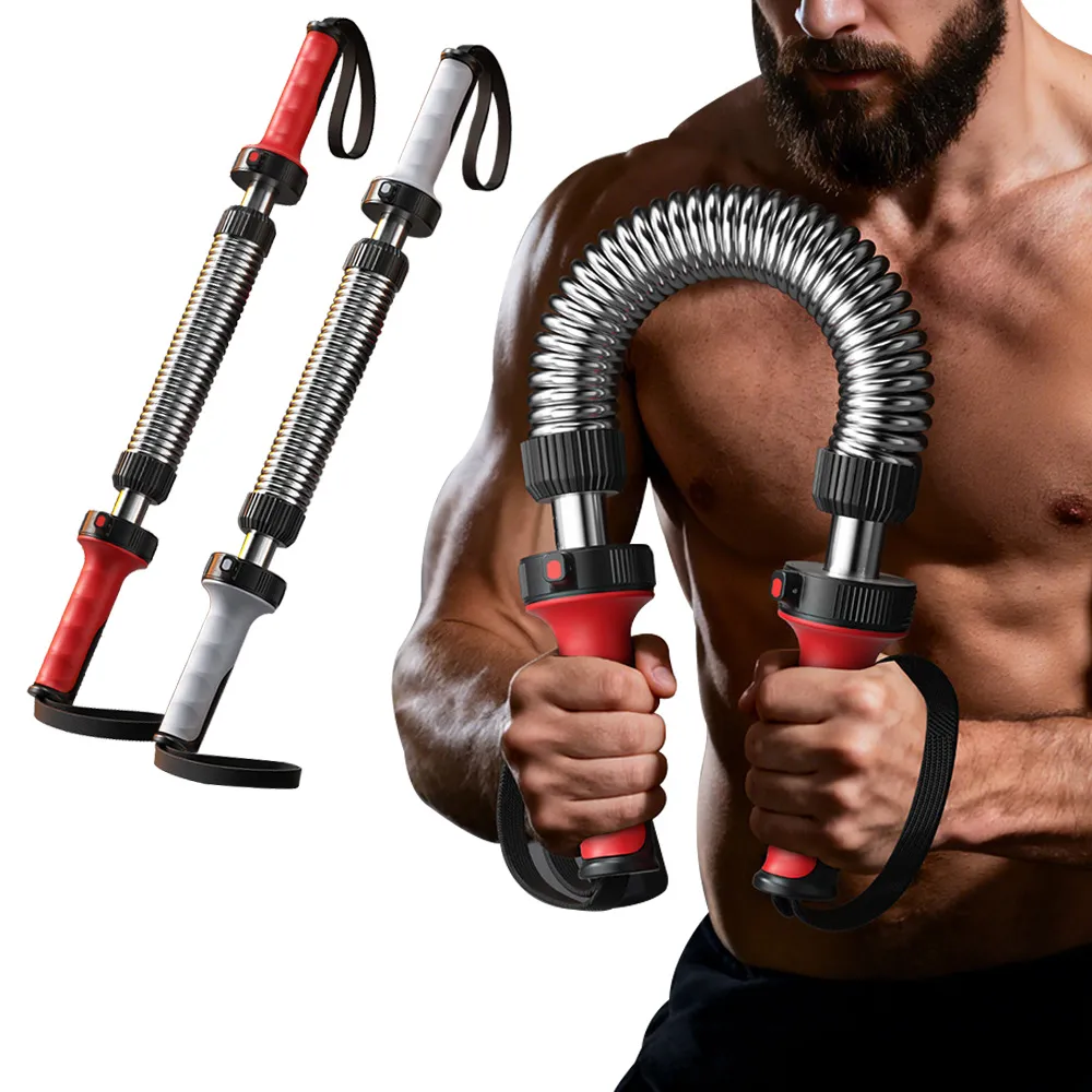 【keep power】五檔可調式 臂力器 20-70KG ( 臂力棒 臂力器 健身棒 握力棒 手臂鍛鍊 胸肌鍛練 健身 )