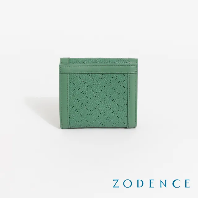 【ZODENCE 佐登司】SICILIA II進口真皮簡約短夾-多色 (皮夾/扣式錢包)