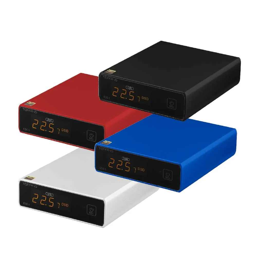 TOPPING E30 II 全新第二代 DAC 音訊解碼器 家庭娛樂必備(公司貨保證)