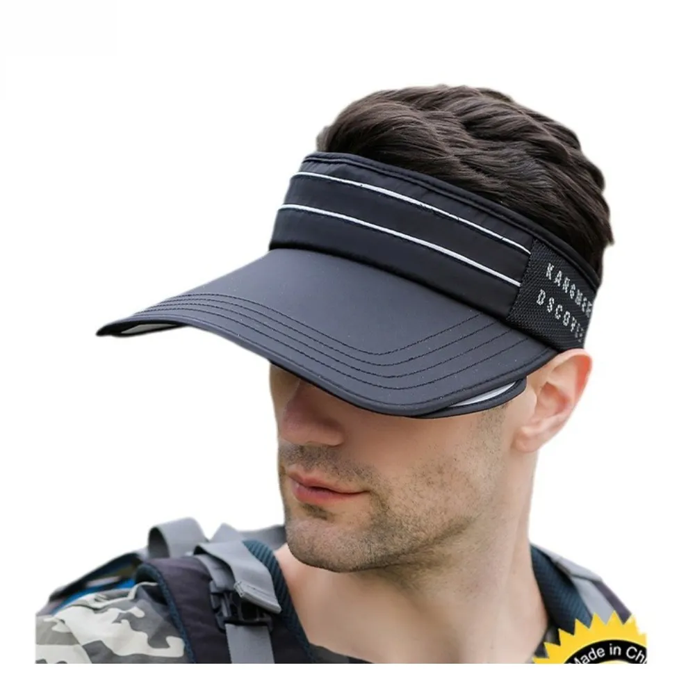 【May Shop】防曬帽子夏季遮陽棒球帽紫外線TEMU希音空頂中性太陽帽