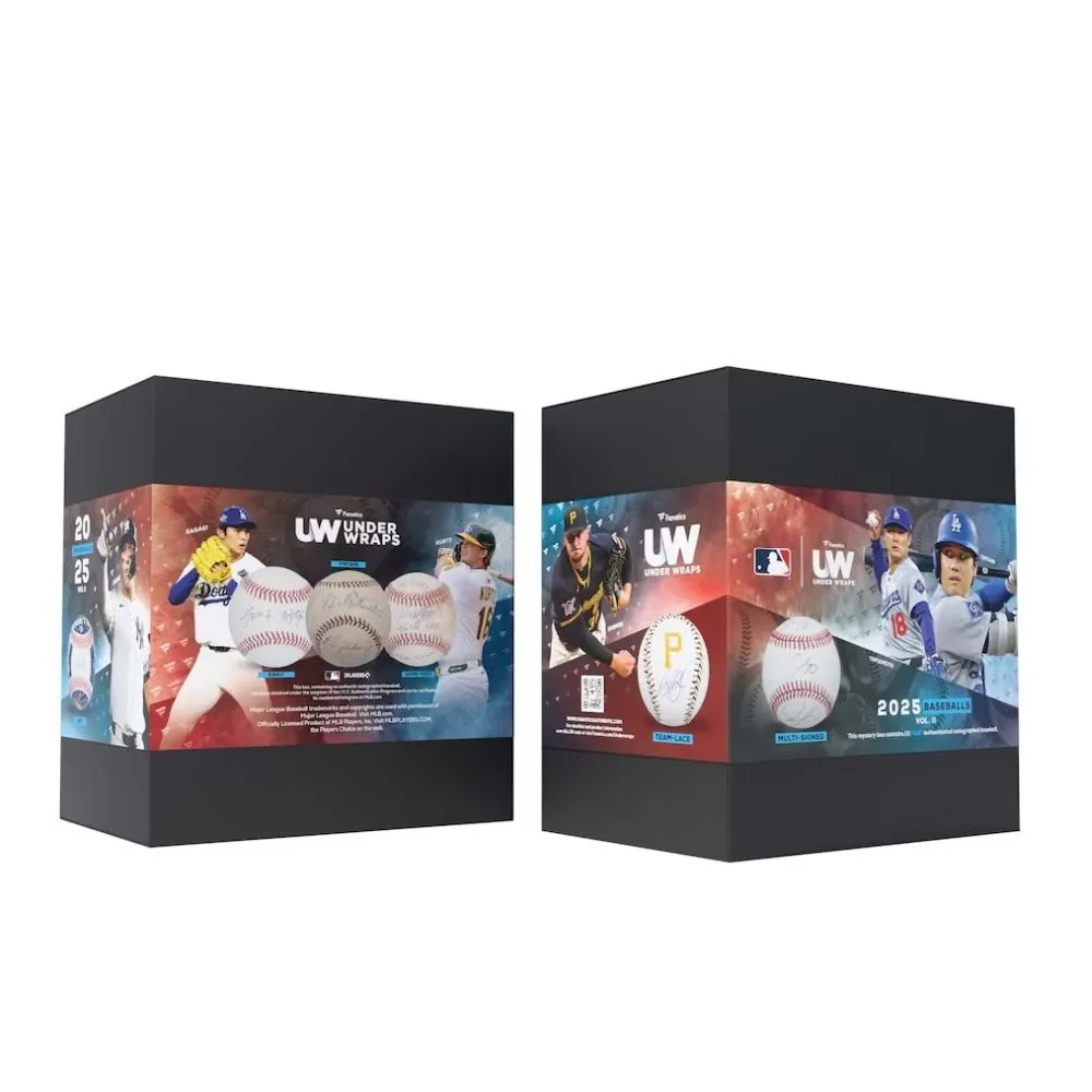 【FANATICS】正規授權 FANATICS 親簽認證商品 2025 Under Wraps MLB 簽名棒球 Vol.II 盲盒 單顆