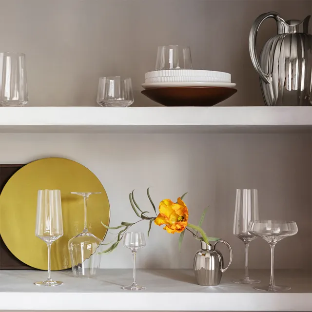 【Georg Jensen 喬治傑生】BERNADOTTE 雞尾酒杯 2 只裝(玻璃)