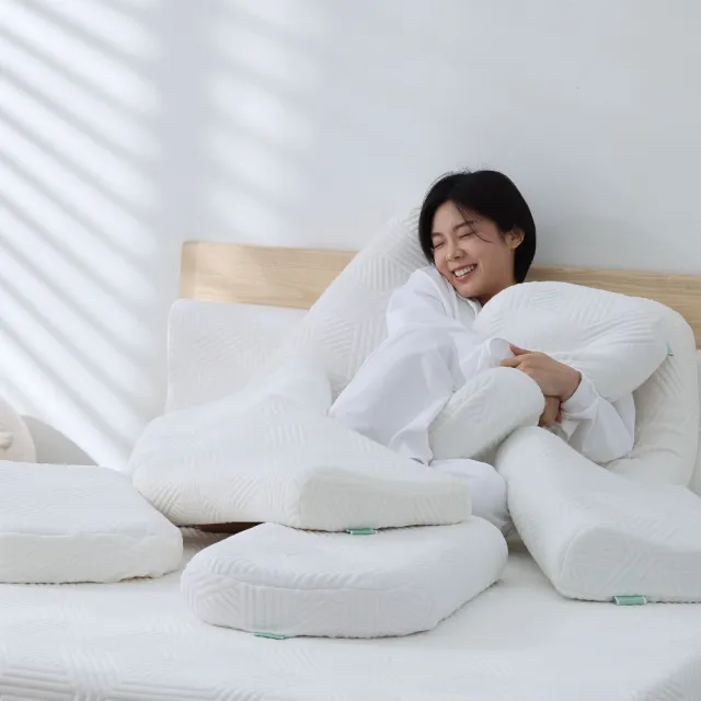 【SOULMATT】經典中枕(生日慶滿額贈 枕頭 Airwash涼洗綿 防蟎抗菌 可水洗 支撐 貼合 紓壓 不變形 不塌陷)