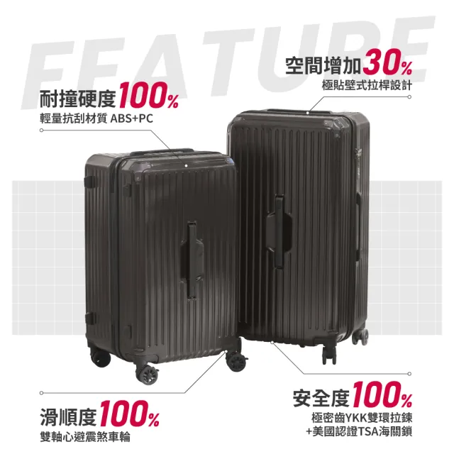 【DoriSuitcase】29吋 極o能裝行李箱/胖胖箱 迪士尼 朵莉絲Doris(多色任選)