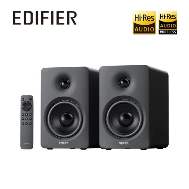 【EDIFIER】M90 2.0藍牙喇叭(Hi-Res認證/LDAC 高清解碼/藍牙6.0/HDMI eARC/居家美型藍牙音箱)