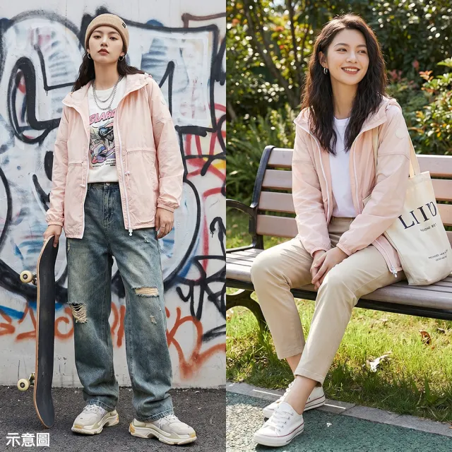 【CANADA GOOSE】CANADA GOOSE Lundell 再生尼龍洗練廓形防風外套(亞麻/女款)