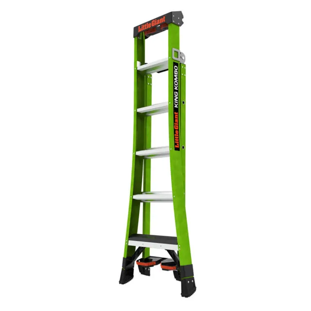 【Little Giant 小巨人】美國小巨人 KING KOMBO M6五階金剛梯工業型2.0 (13906-071)