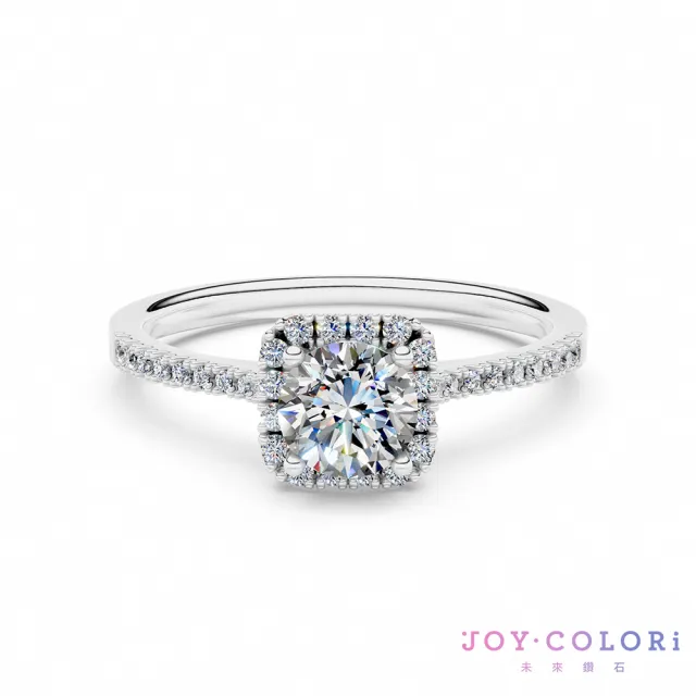 【JOY COLORi 未來鑽石】IGI 0.50克拉 DVS1 18K金 求婚鑽戒(培育鑽石 RS2839LG)