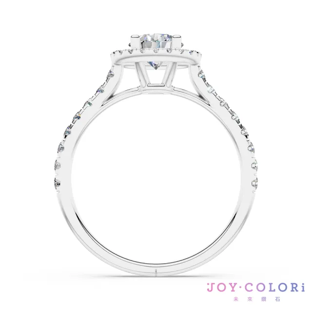 【JOY COLORi 未來鑽石】IGI 0.50克拉 DVS1 18K金 求婚鑽戒(培育鑽石 赫耳墨斯之翼 RS2141LG)