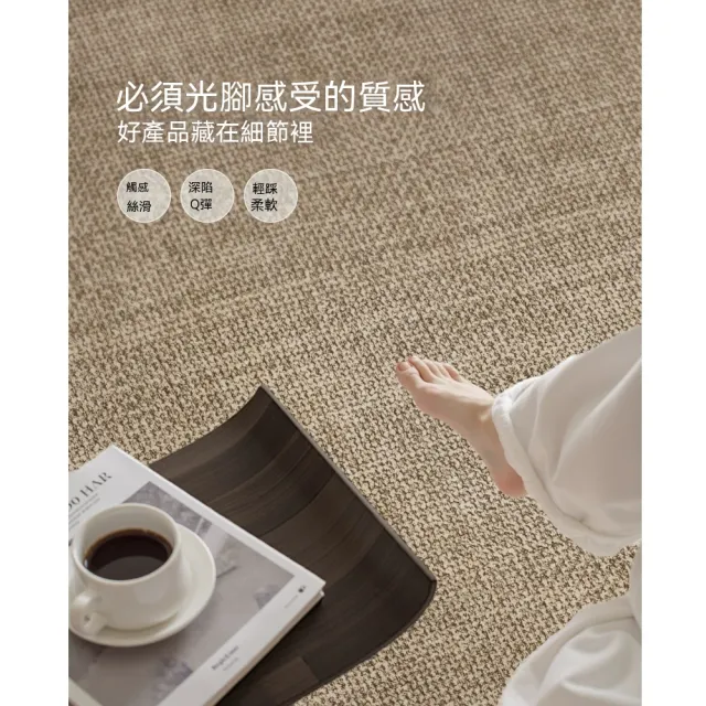 【窩居】電腦椅地墊 防滑地毯 木地板保護墊 書房辦公椅轉椅墊 100x160cm防刮地墊
