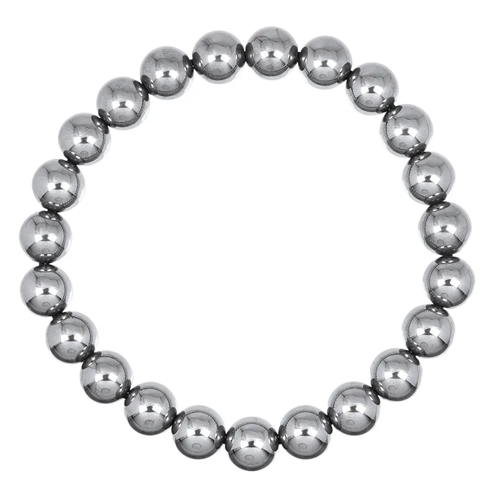 【正佳珠寶】太赫磁 鈦赫茲 活化能量 8mm 太赫磁手珠｜日本彈力繩