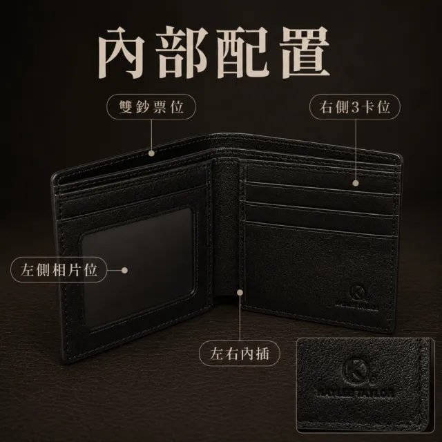 【LEESA】皮夾\短款錢包\短夾\真皮短夾\男生短夾\錢包\質感皮夾\頭層牛皮壓鴕鳥紋短