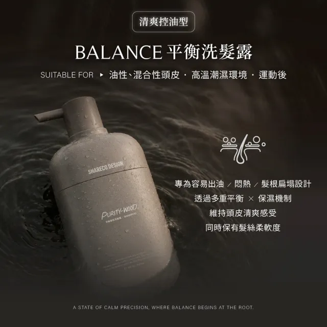 【SHARECO】香氛洗髮露(500ml/洗髮精)