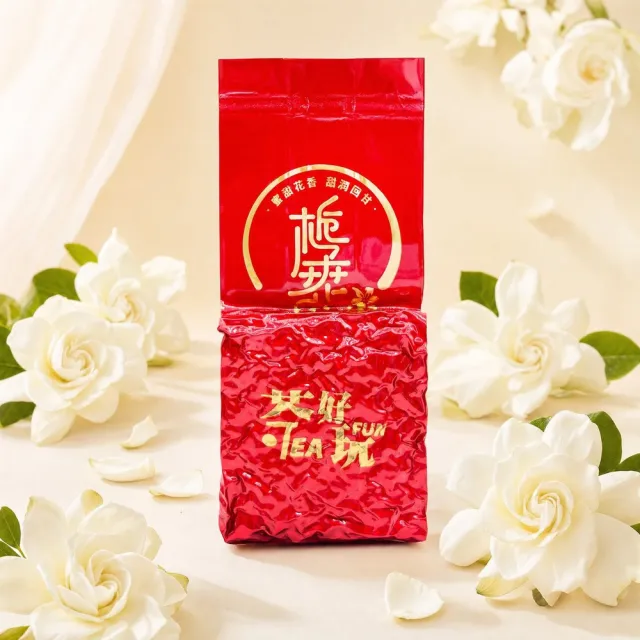 【茶好玩】梔子花紅烏龍 - 窨花工藝、優雅梔子花香、醇厚紅烏龍底蘊
