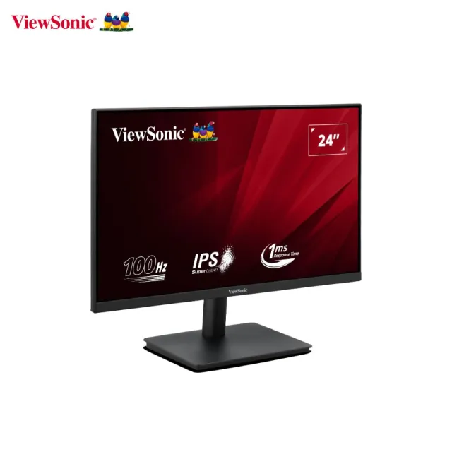 【ViewSonic 優派】VA242-MH 24型 IPS FHD 100Hz窄邊框螢幕(HDMI/VGA/零閃屏/窄邊框/抗藍光/1ms)