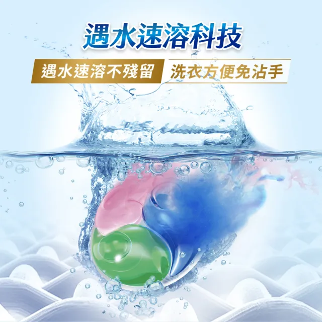 【白蘭】4X極淨酵素抗病毒洗衣球 54顆/袋 2入組(共108顆 除菌除蟎/室內晾曬 嬰幼兒適用)
