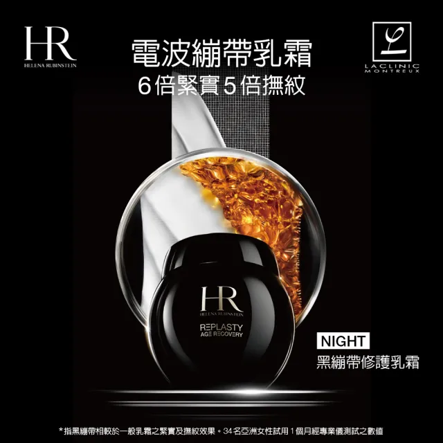 【Helena Rubinstein HR 赫蓮娜】官方直營 黑繃帶修護乳霜15ML 醫美術後可用 修復抗老 電波繃帶