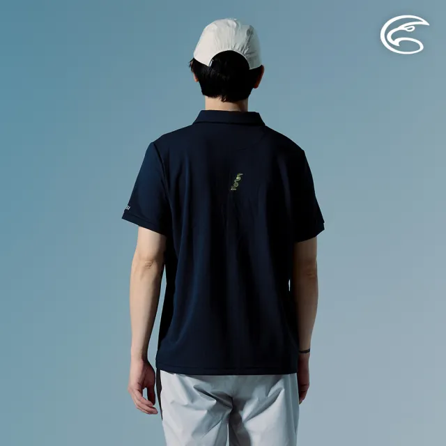 【ADISI】男高效降溫速乾動感POLO衫 AL2611102 深黑藍 M-3XL｜涼感 UPF50+ 抗UV 吸濕排汗 快乾 彈性 排汗衣